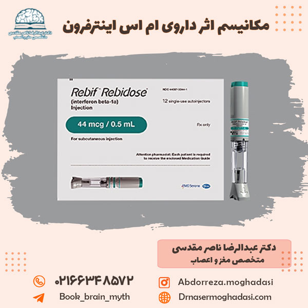 مکانیسم اثر داروی ام اس اینترفرون مکانیسم اثر داروی ام اس اینترفرون